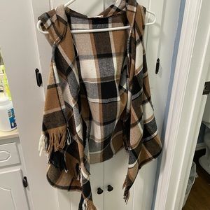 Hooded cardigan